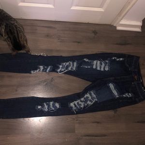 Fashion nova “get it distressed” skinny jeans